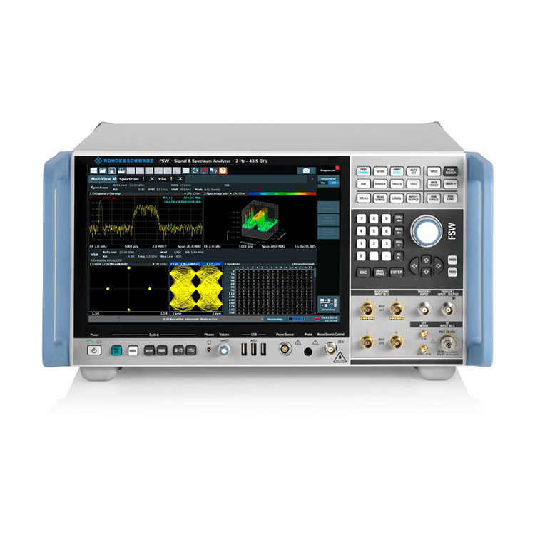 R&S FSW13 Signal at Spectrum Analyzer